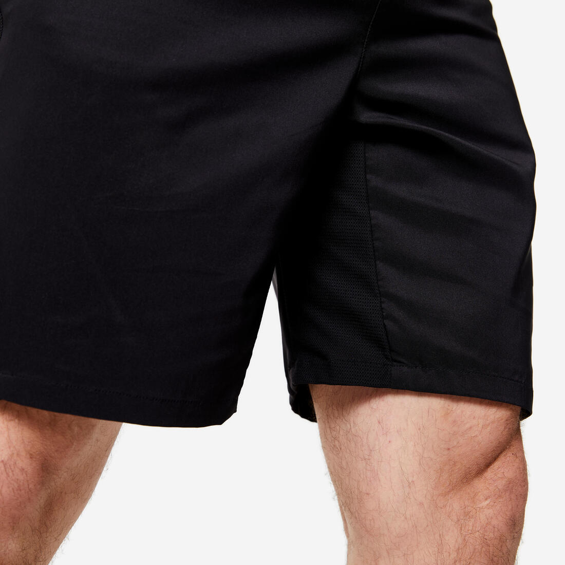 Short de fitness respirant poches zippées homme