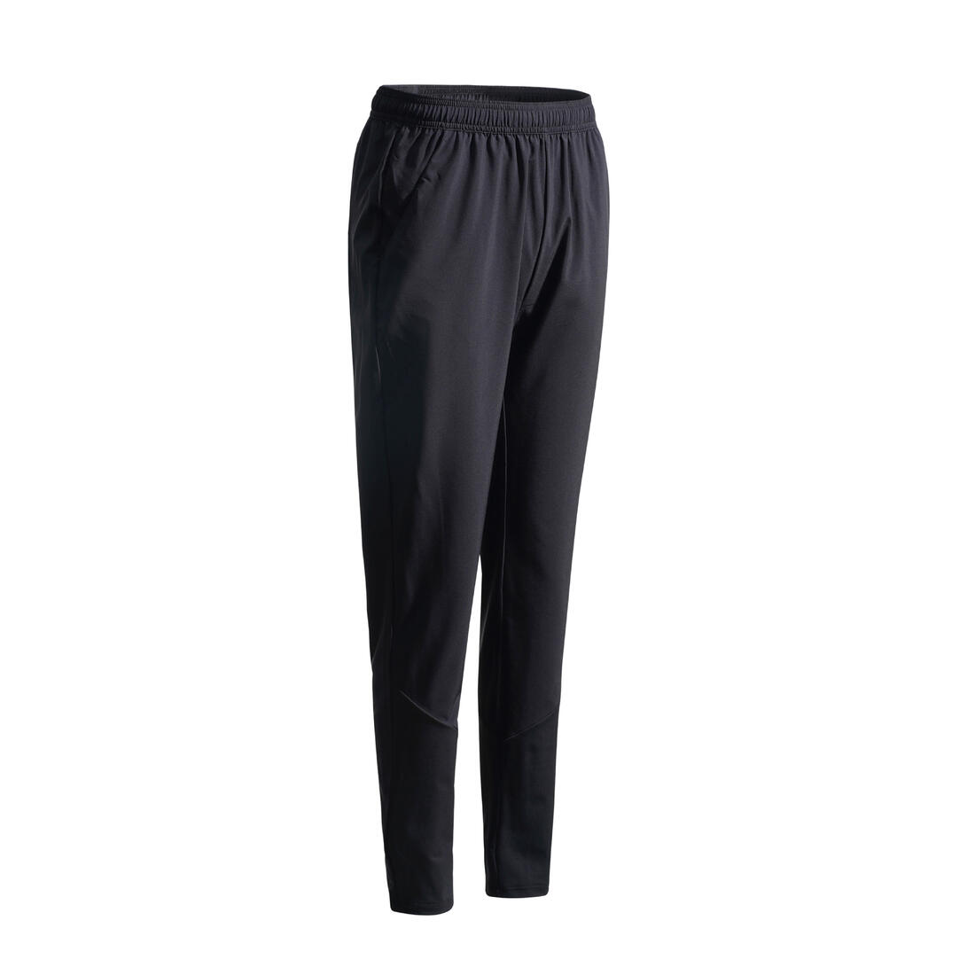 Pantalon de jogging coupe carotte et extensible, noir