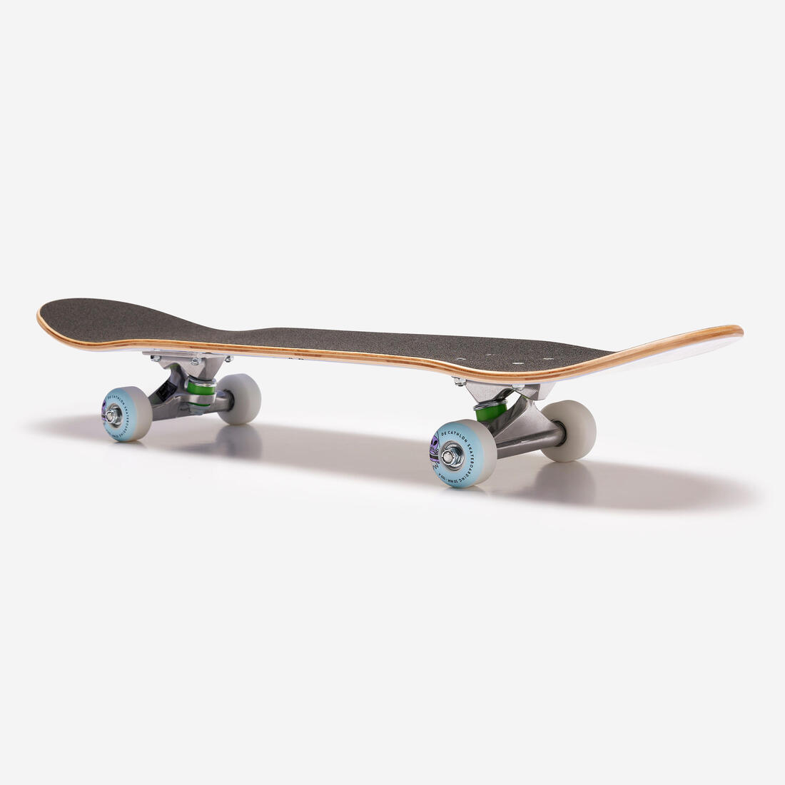 Planche de skate pour enfant 3-7 ans cp100 mini taille 7,25" skatopia gris