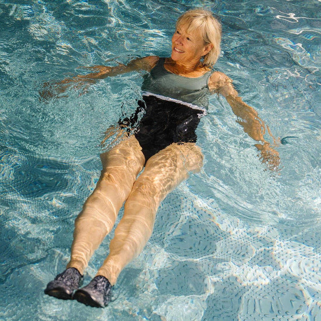 Maillot de bain 1 pièce natation femme, Heva li