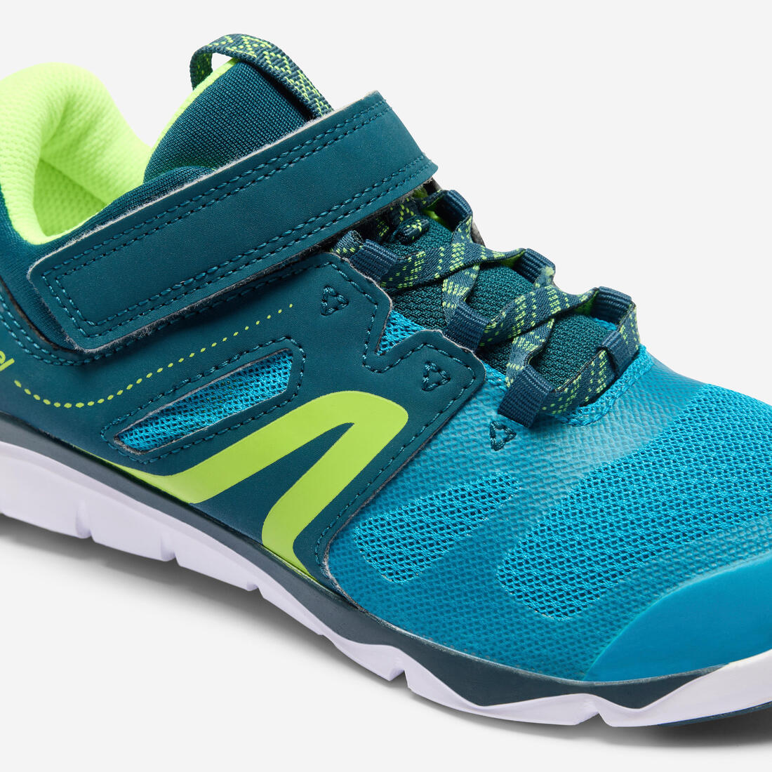 Chaussures de sport à scratch légères et respirantes enfant, PW 540
