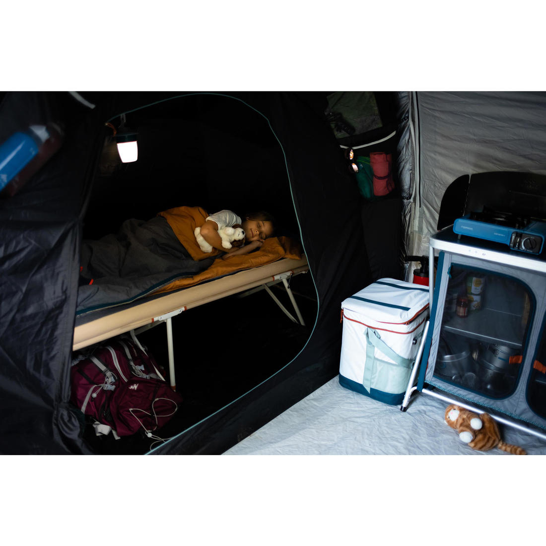 LIT DE CAMP POUR LE CAMPING - CAMP BED SECOND 65 CM - 1 PERSONNE
