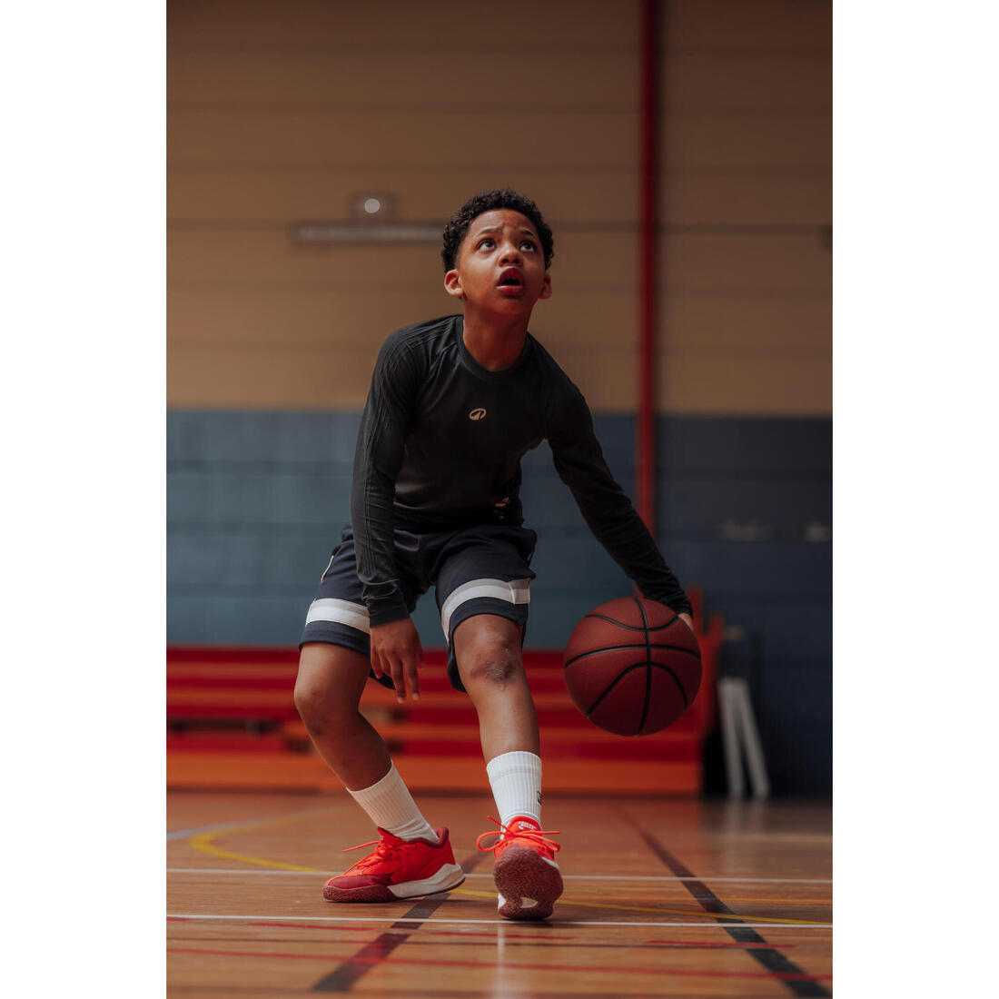 Sous-maillot basketball NBA manche longue enfant