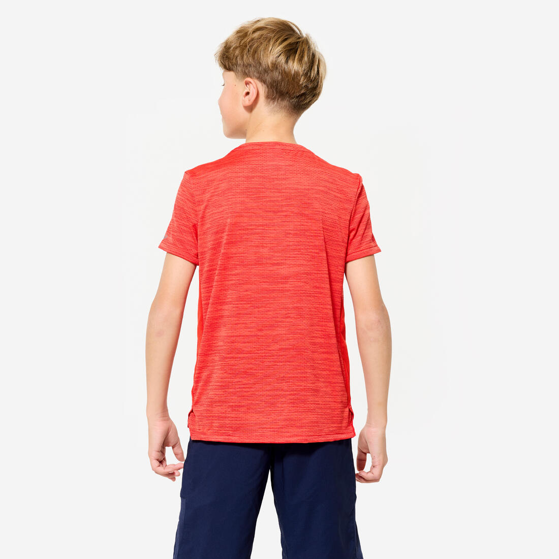 T-shirt enfant synthétique respirant - 500 marine