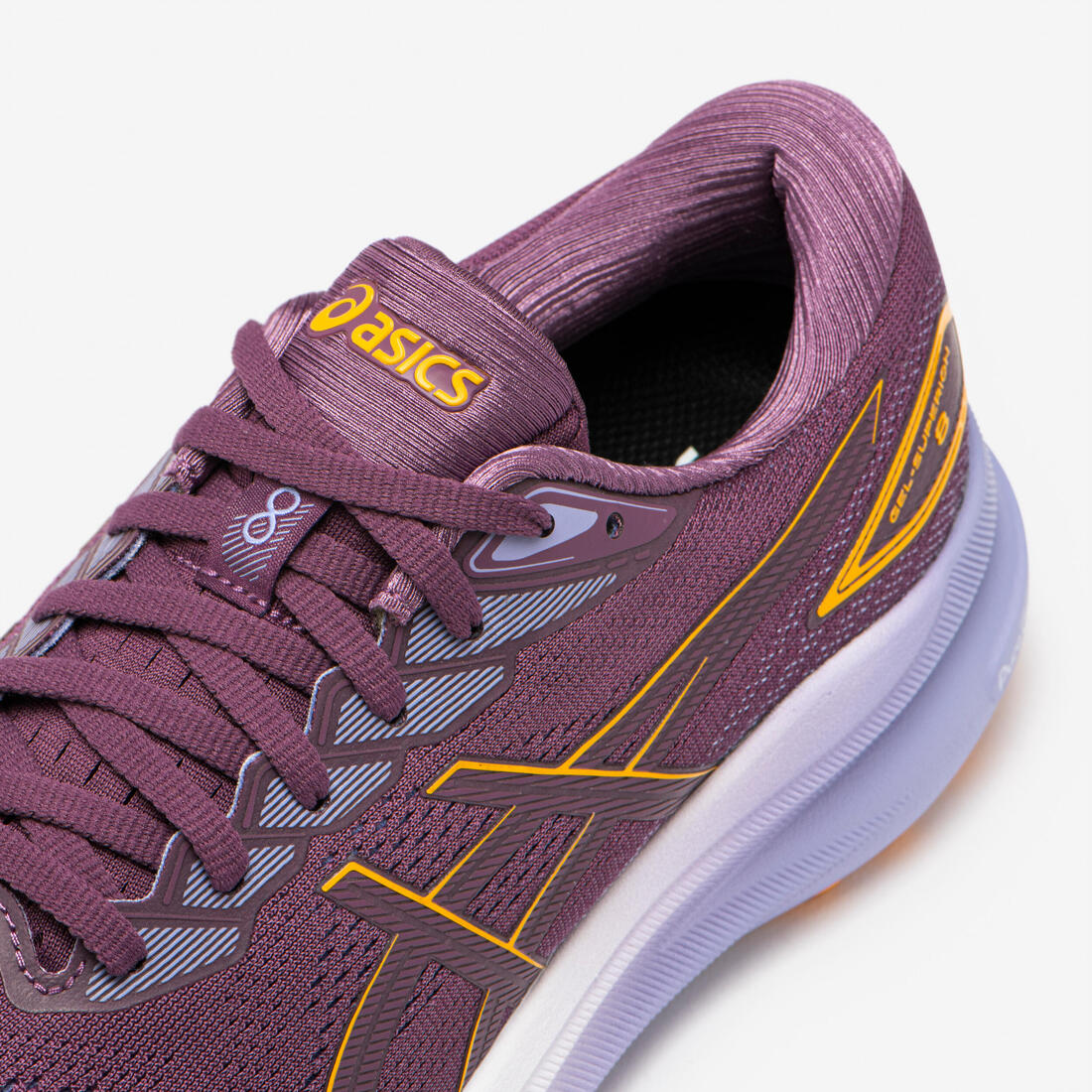 Chaussures running femme, Asics Superion 8 violet