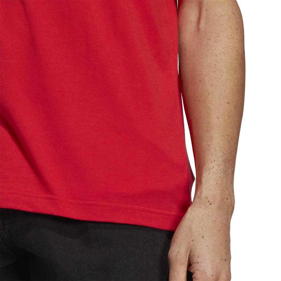 T-SHIRT DE FITNESS SOFT TRAINING ADIDAS HOMME ROUGE