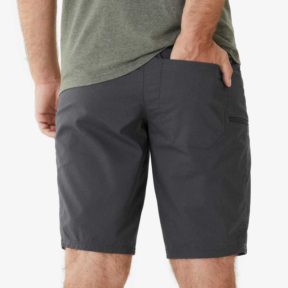 Short de randonnée homme, NH500 Regular