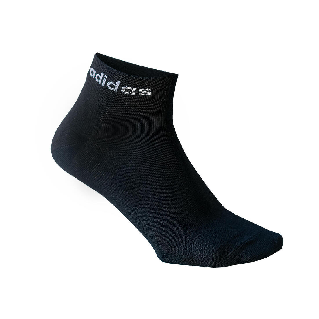 Chaussettes de sport adidas mi-hautes noir blanc gris lot de 3