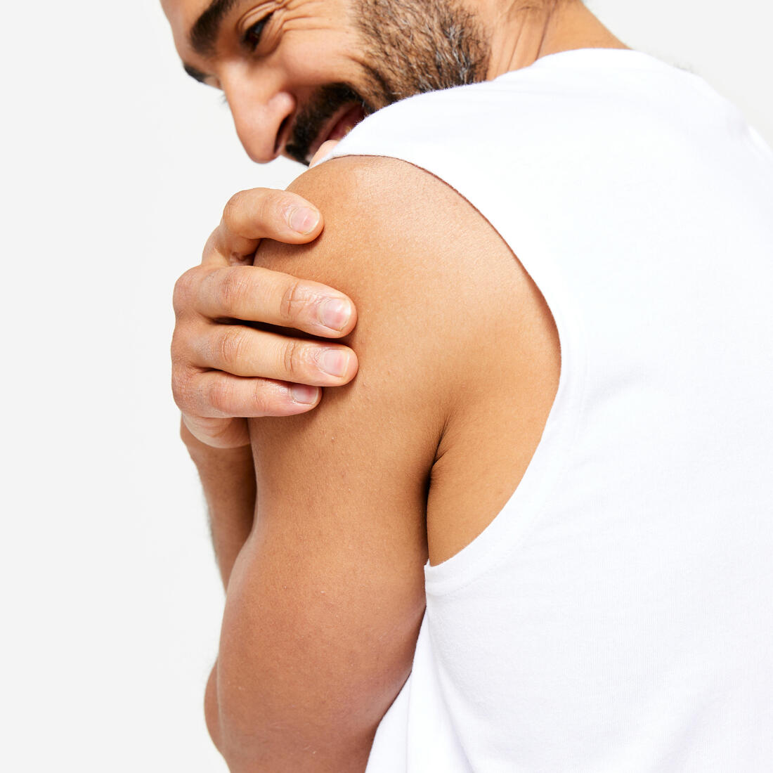 Débardeur extensible fitness homme - 500