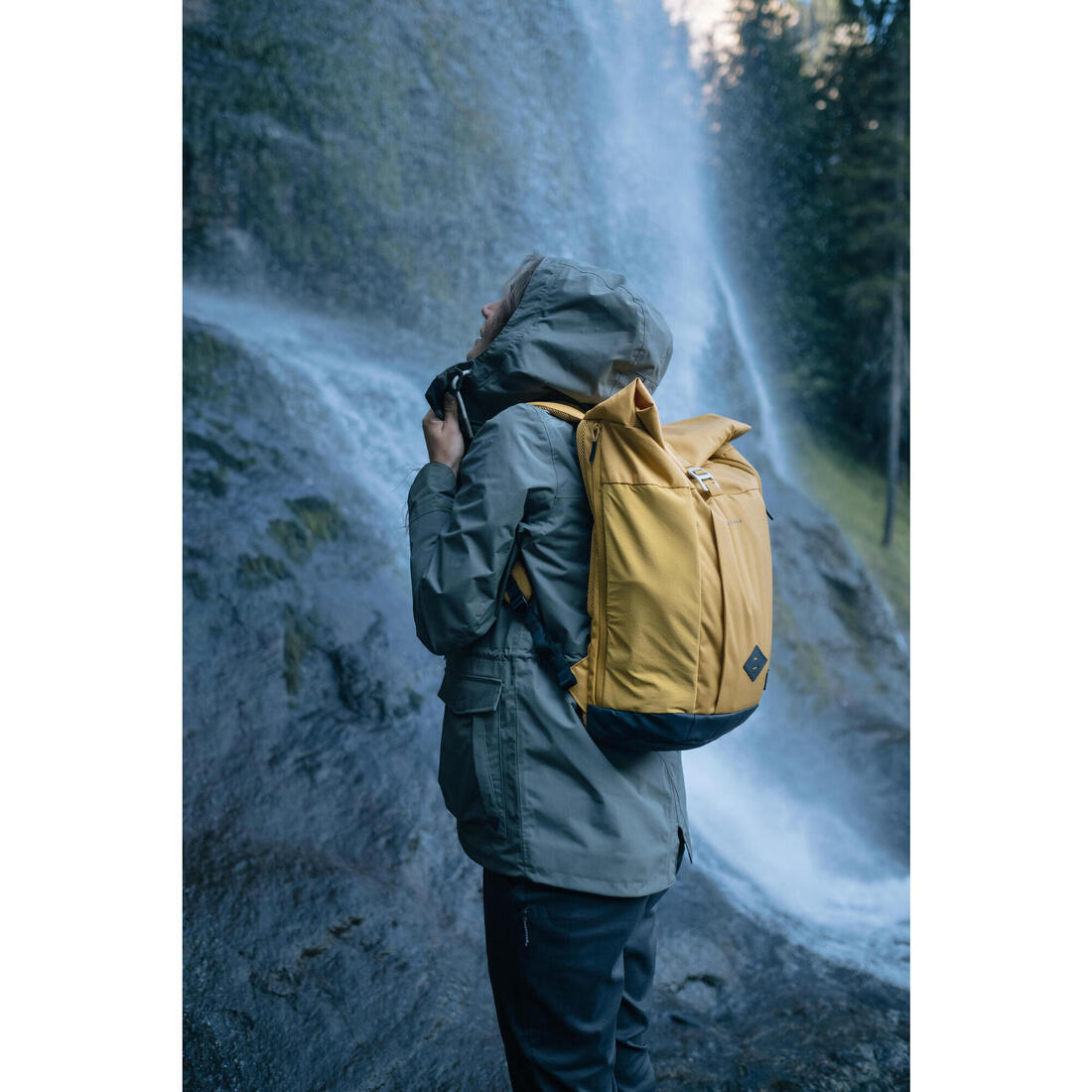 Sac à dos de randonnée 23L, NH500 Escape Rolltop