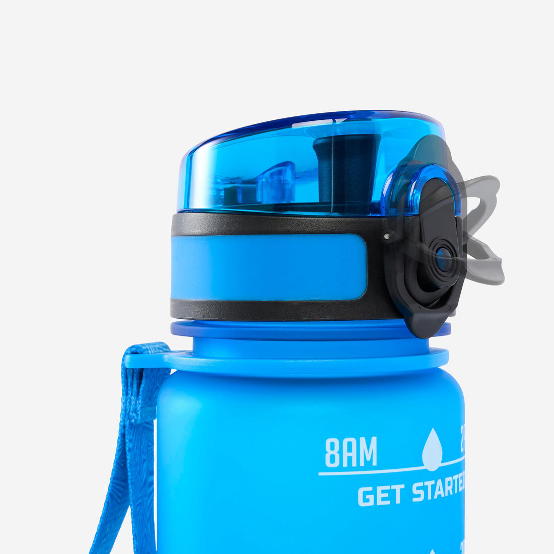 Gourde de fitness motivation 500 ML - bleu