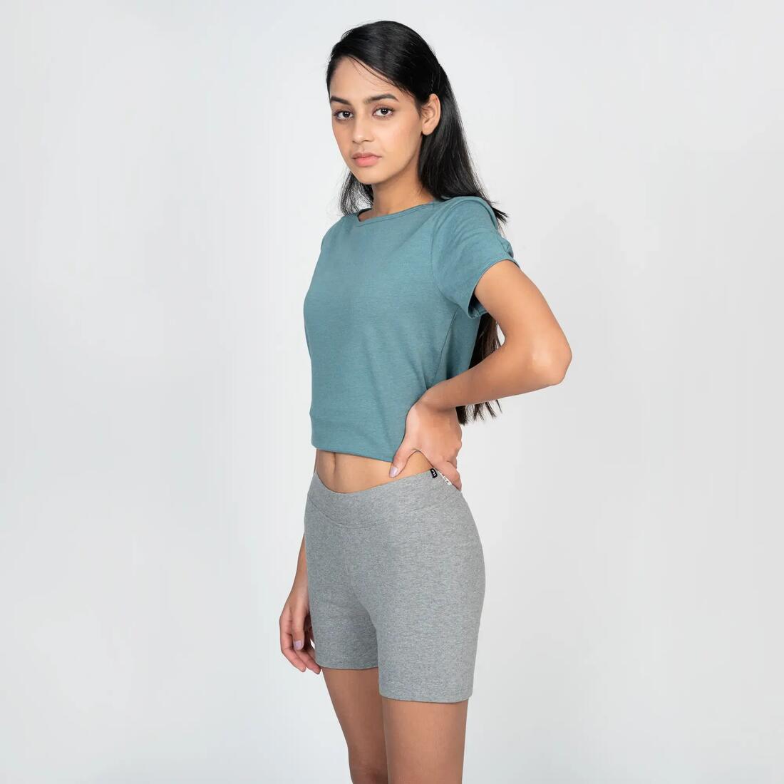 Short slim Fitness Femme - 500