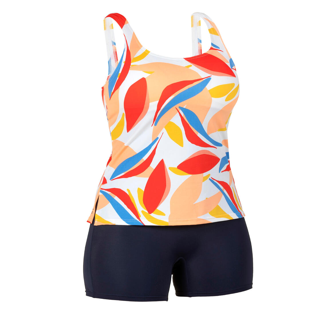 Maillot de Bain Femme 1 Pièce Tankini Shorty HEVA Leo