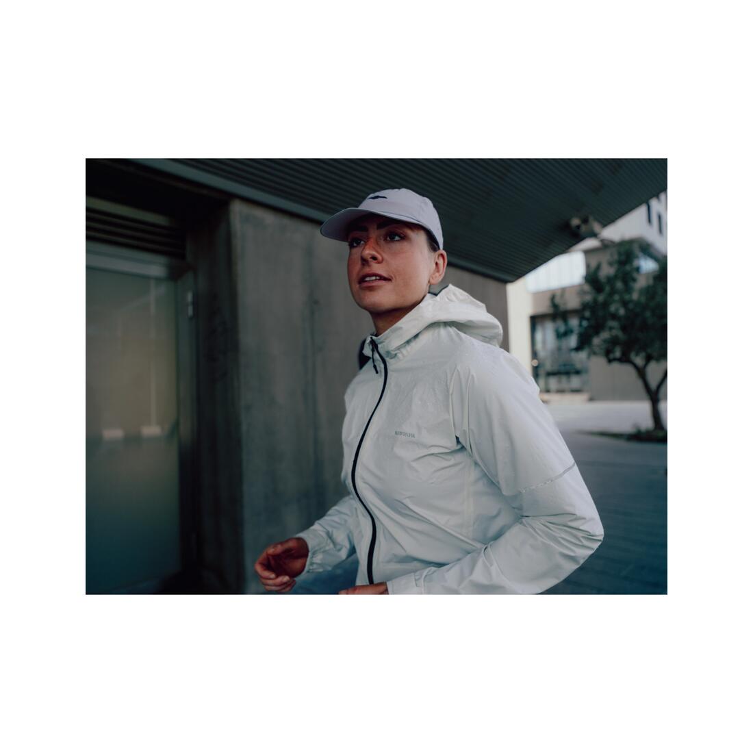 Casquette running Homme Femme, Kiprun ultra légère