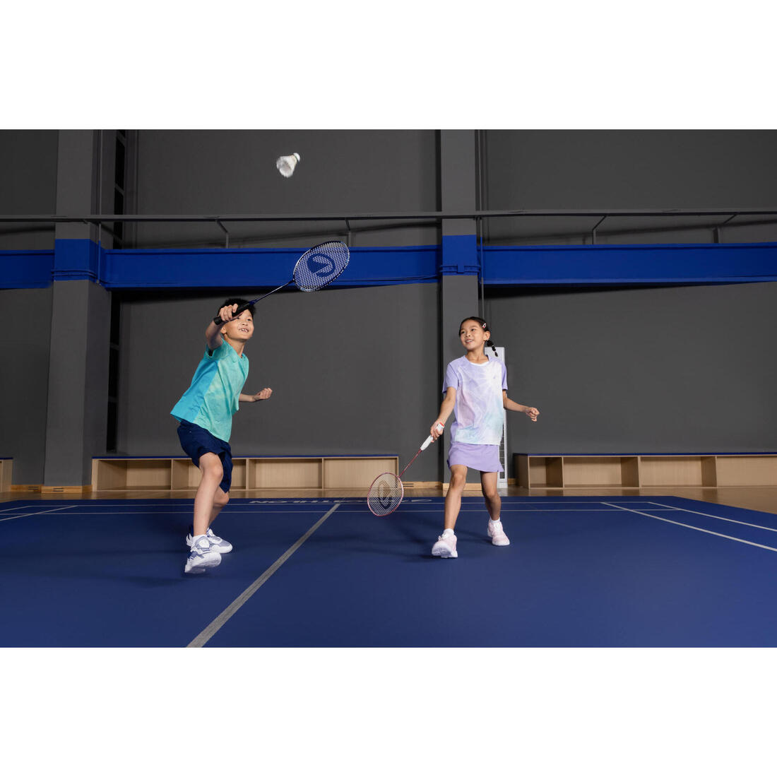 Raquette de Badminton Enfant BR 500 - Bleu Roi