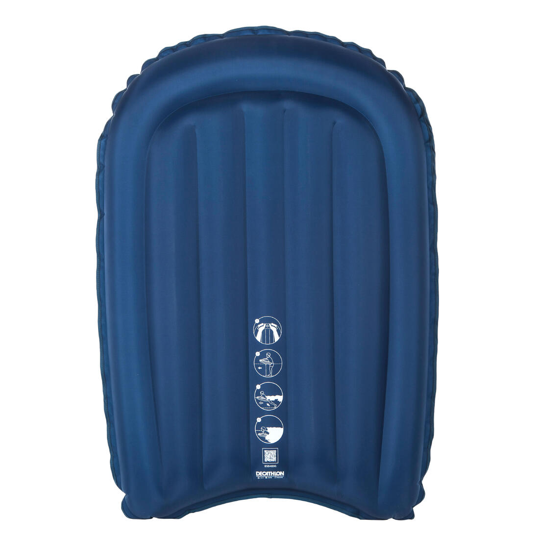 BODYBOARD DECOUVERTE GONFLABLE - COMPACT BLEU (25-75KG)