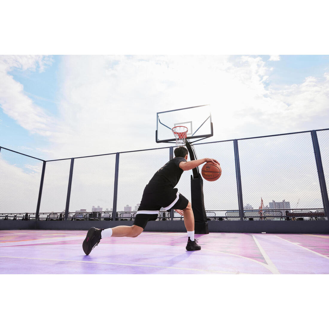 Ballon de basketball FIBA taille 7 - GRIP PRO BT900X marron