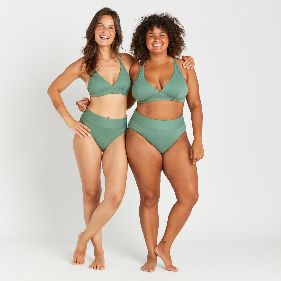 Haut de maillot de bain brassière texturée Femme - Bea