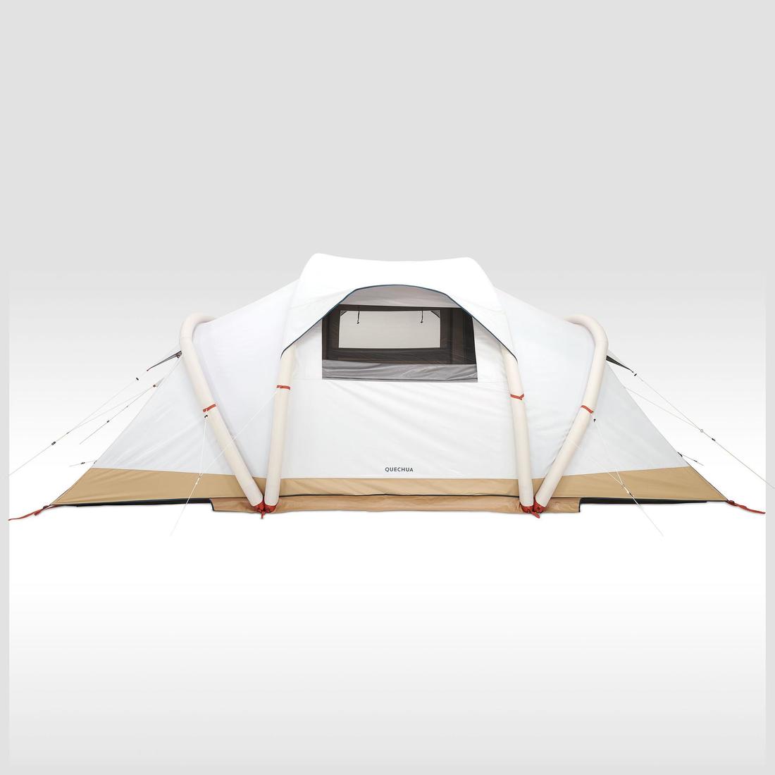 Tente de camping gonflable 4 places 2 chambres, Fresh & Black, Air Seconds 4.2