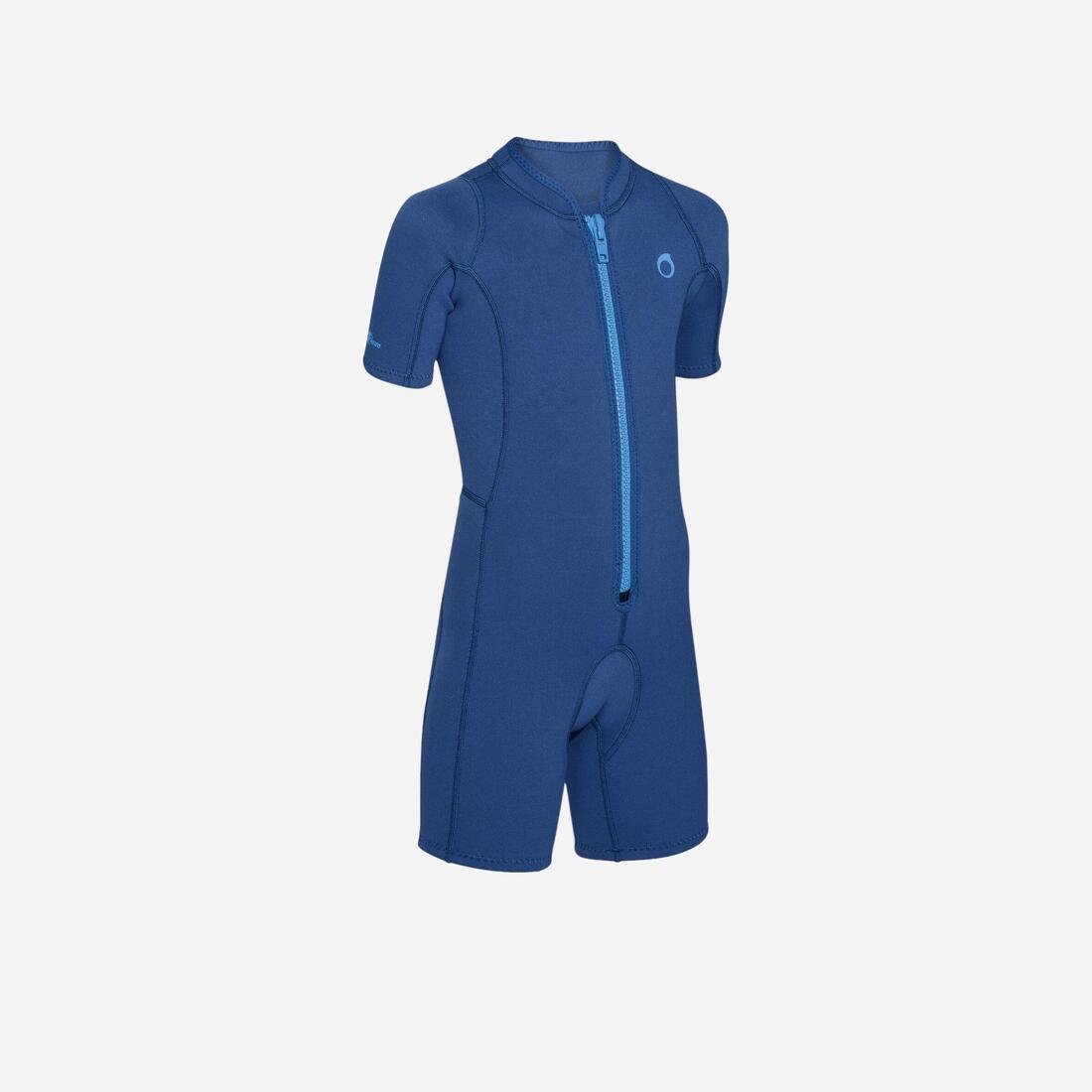 Shorty enfant néoprène 2mm, SNK 100 Jr navy