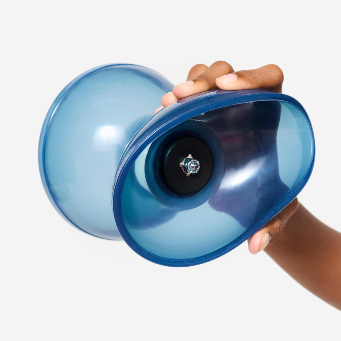 Diabolo 500 bleu à roulement avec baguettes en fibre de verre + sac de transport