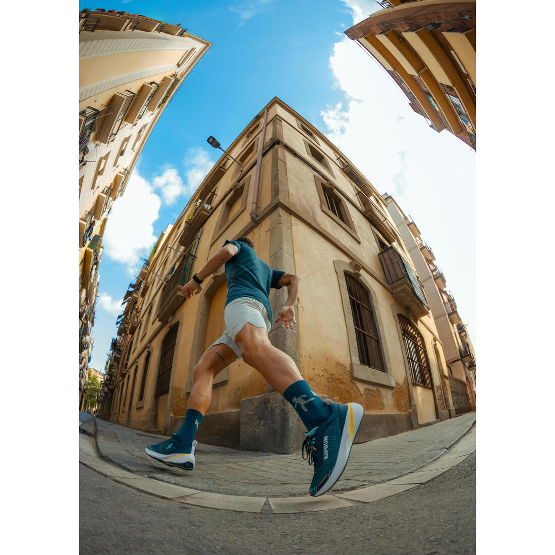 T-shirt de running sans coutures homme - kiprun run 500 confort