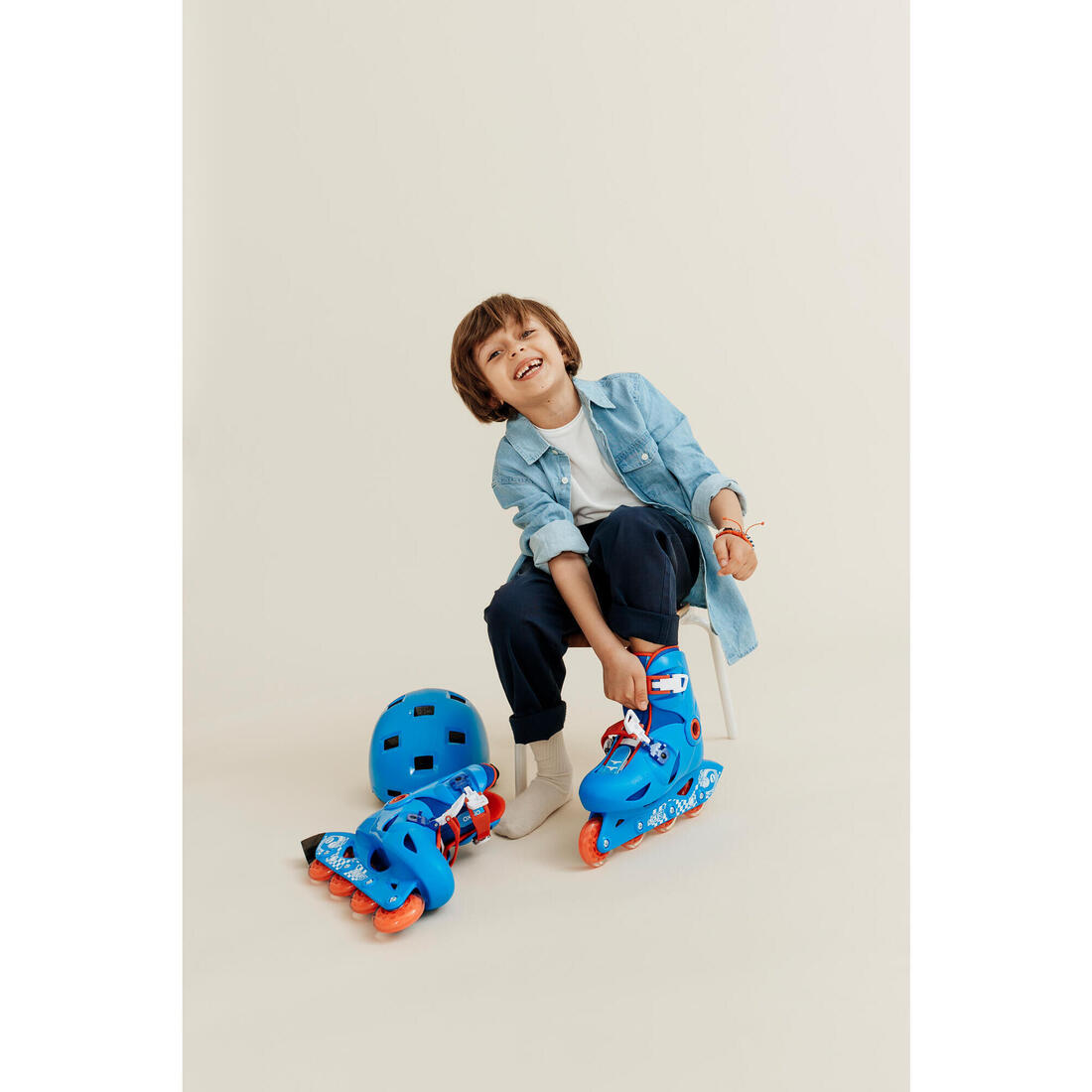 Casque enfant roller skateboard trottinette B100