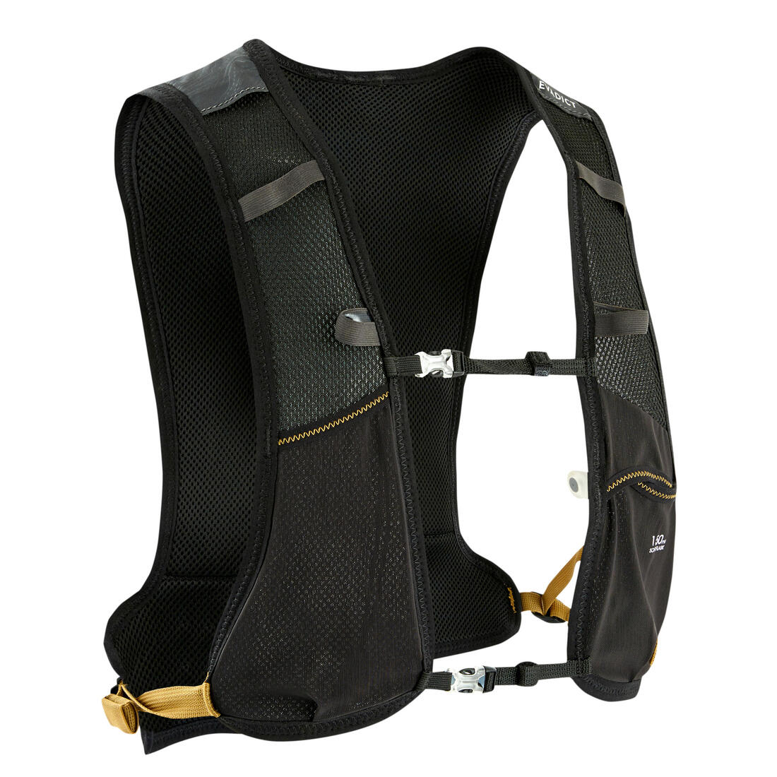 Sac d'hydratation mixte + poche à eau 1L incluse - KIPRUN 500 5L essentiel noir