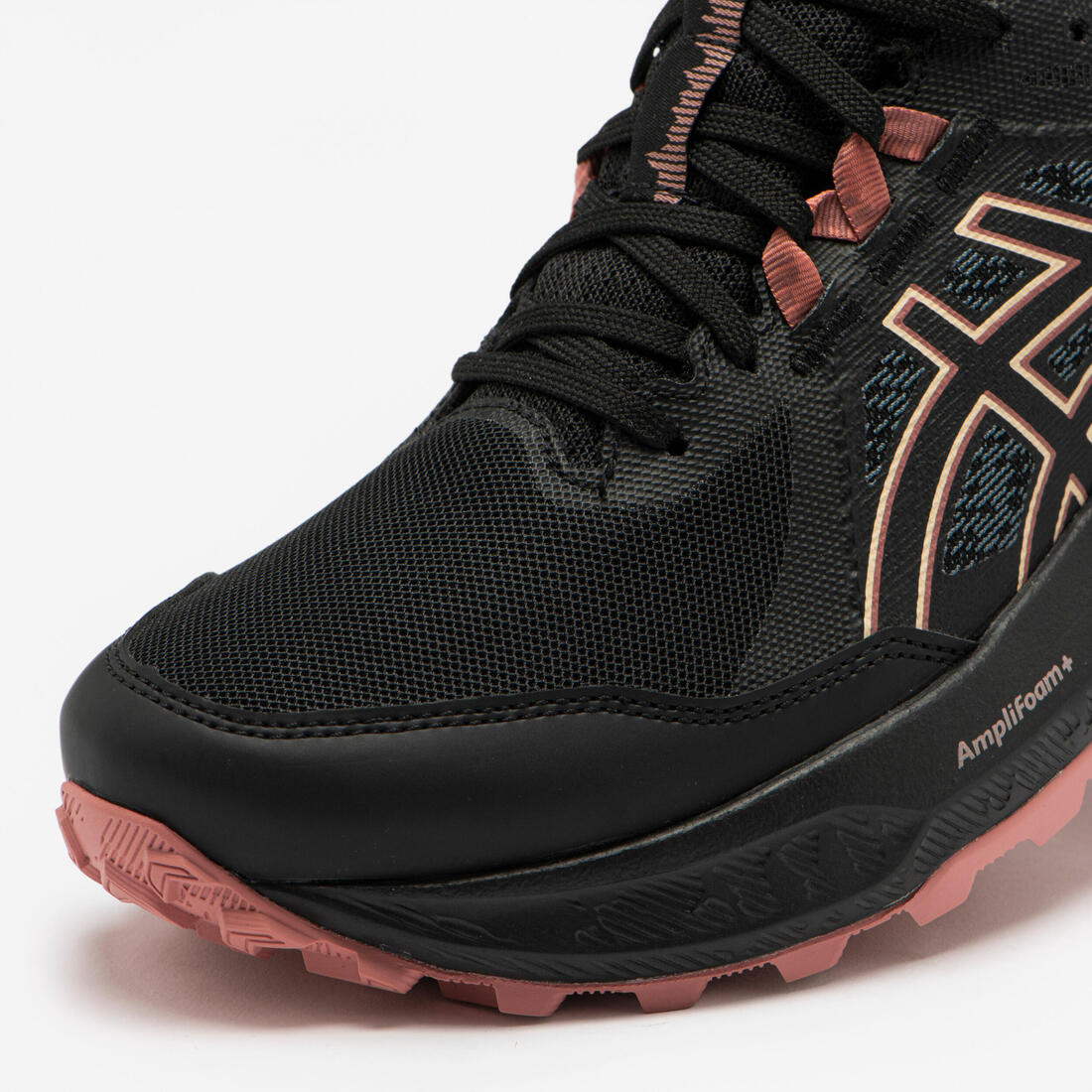 Chaussures de running trail goretex femme, Asics gel-sonoma 8, noir et