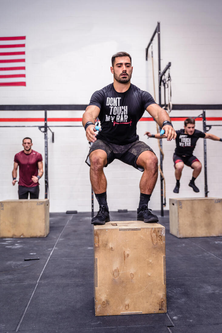 Box jump, plyobox