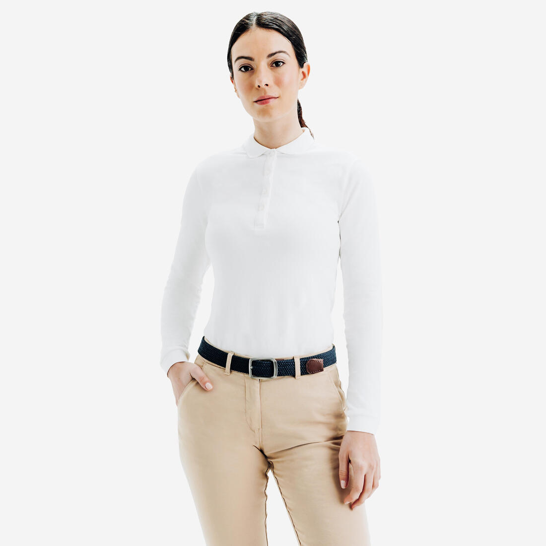 Ceinture golf tressée élastique & extensible