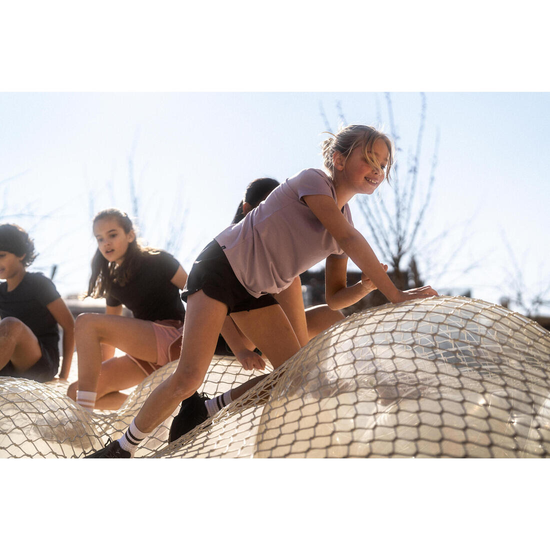 Short multisport respirant fille