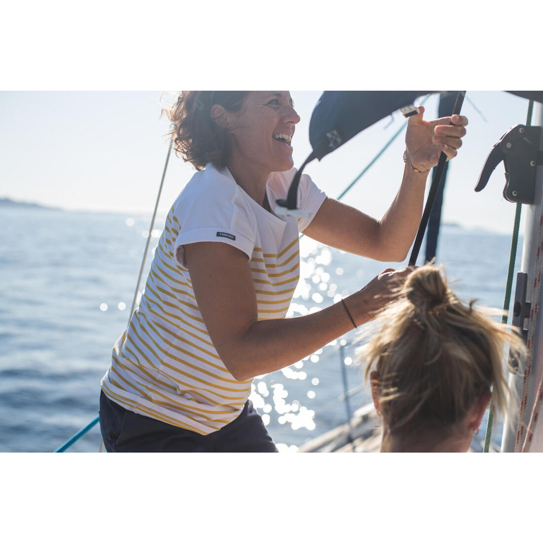 Short de voile femme SAILING 100 Navy