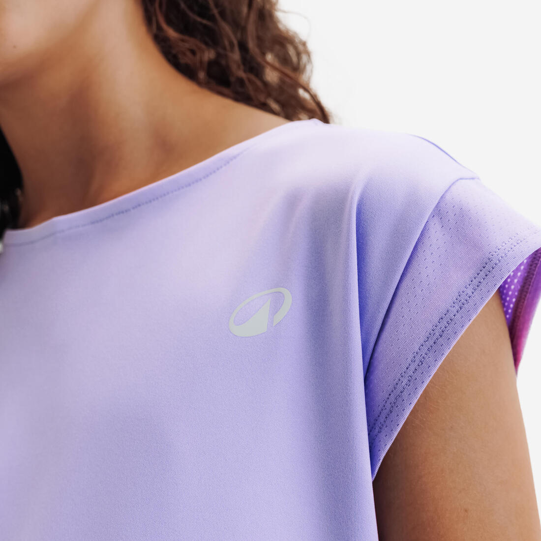 T-shirt de tennis fille - TTS500
