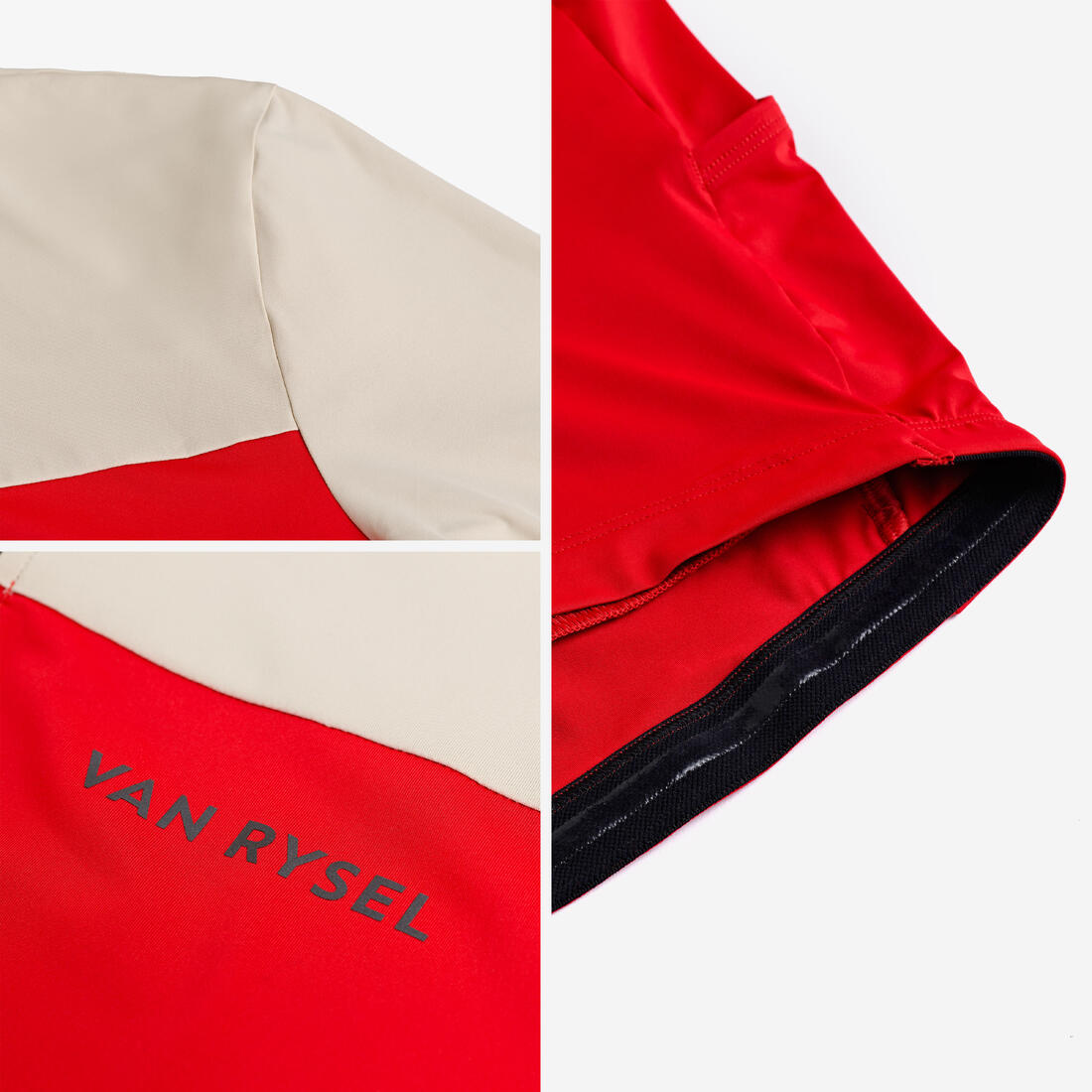 Maillot vélo route manches courtes été ajusté homme - EDR 2