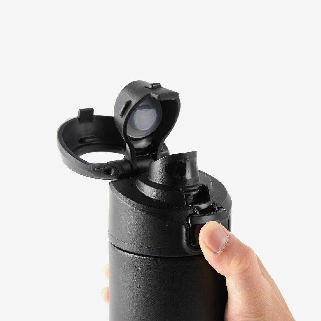 Gourde de sport aimantée 710 ml Phoenix, noire