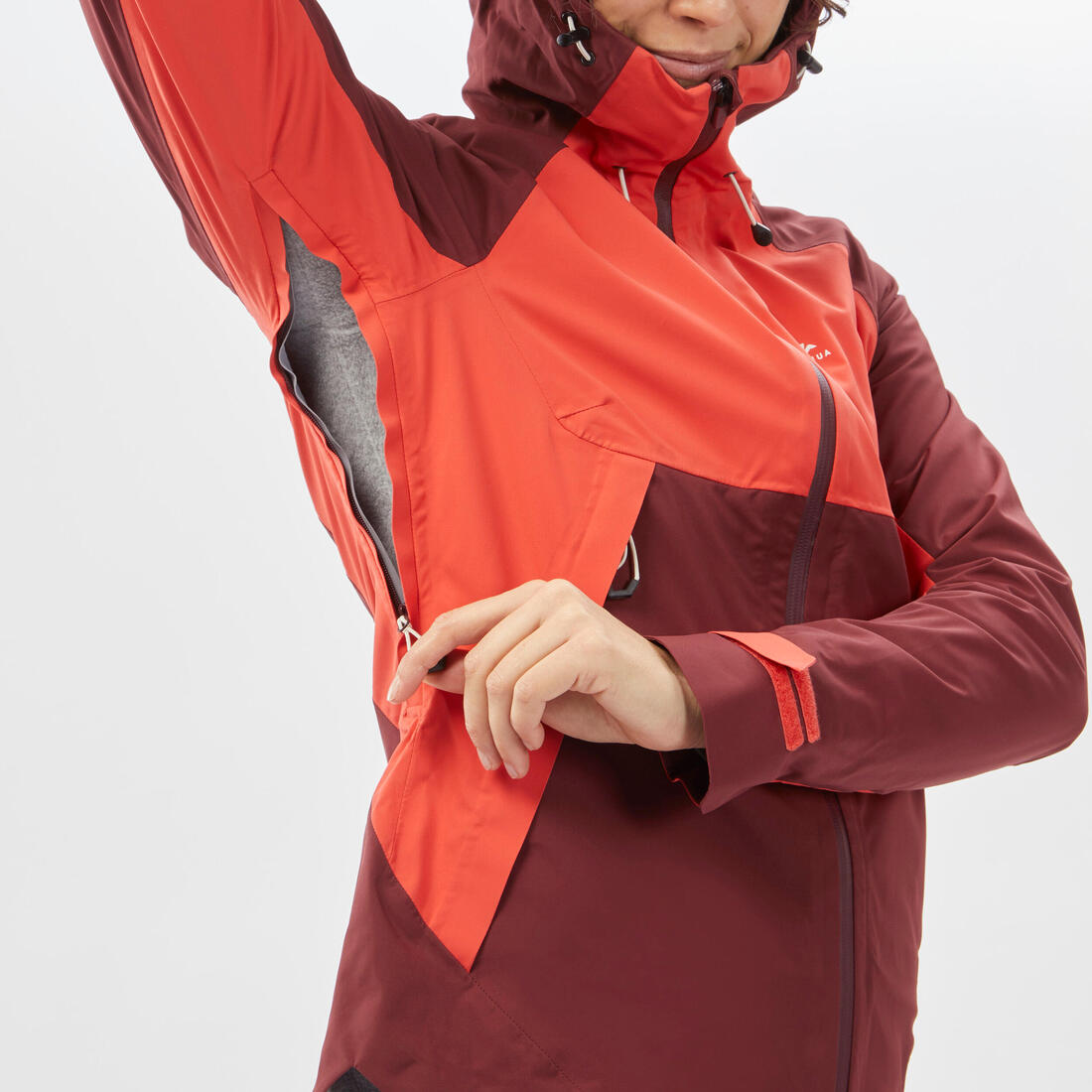 Veste imperméable de randonnée montagne - MH500 Femme