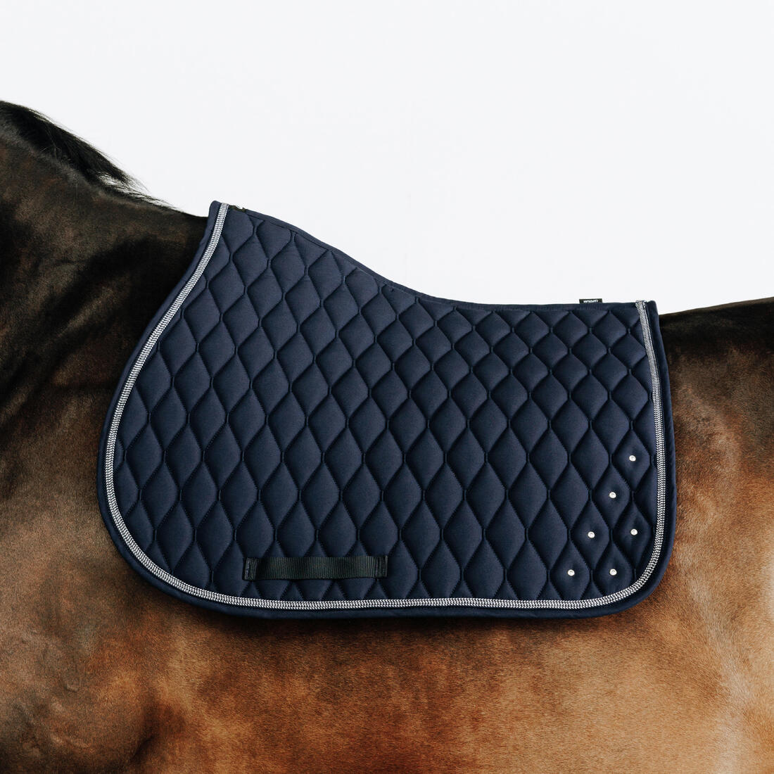 Tapis de selle équitation strass Cheval et Poney - 500