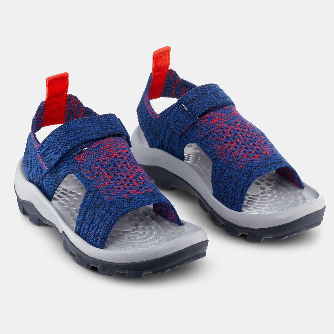 Sandales de randonnée MH120 bleue foncé - enfant - 28 AU 39