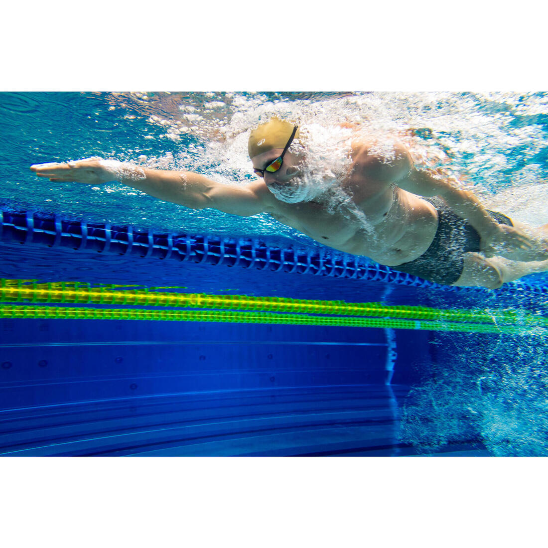 Lunettes de natation taille Unique - Bfast noir miroir Fire - Nouvel anti-buée