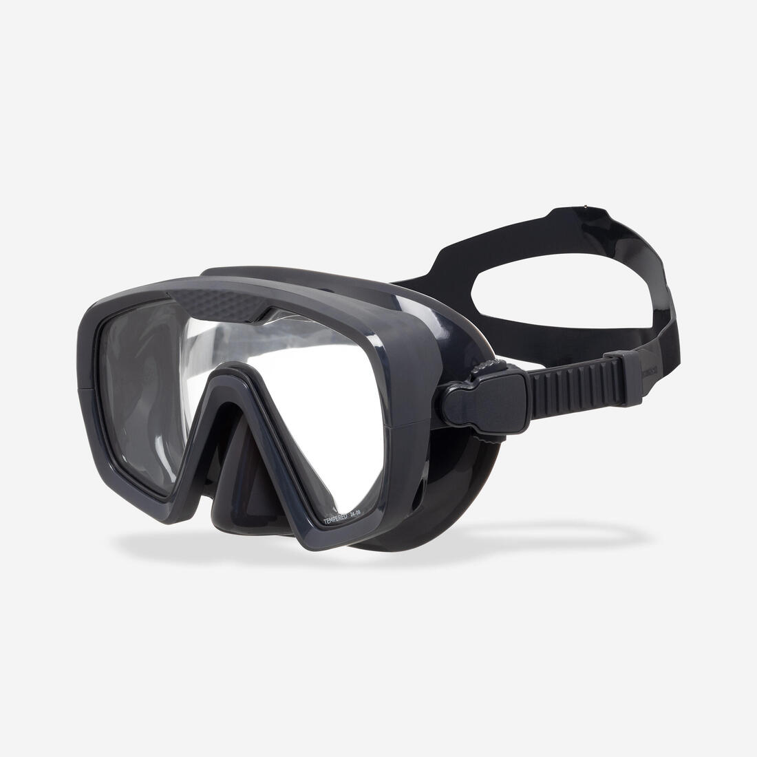 Masque de plongée anti buée, 100 Mono sangle silicone