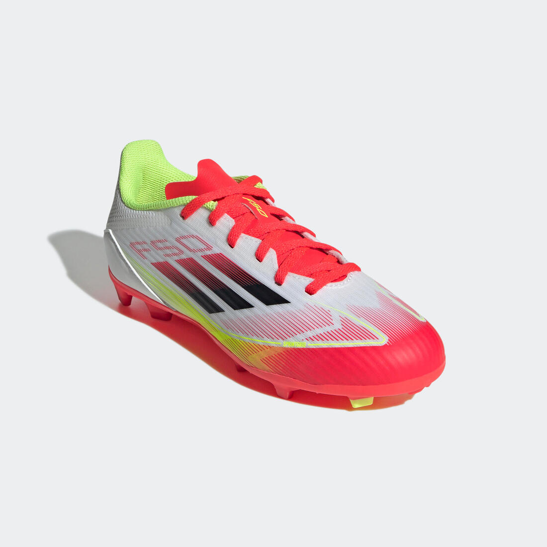 Chaussure F50 League FG/MG Enfant Blanche