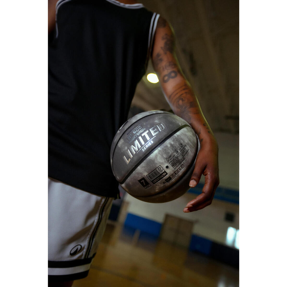 Ballon de basketball taille 7 - bt500 fiba