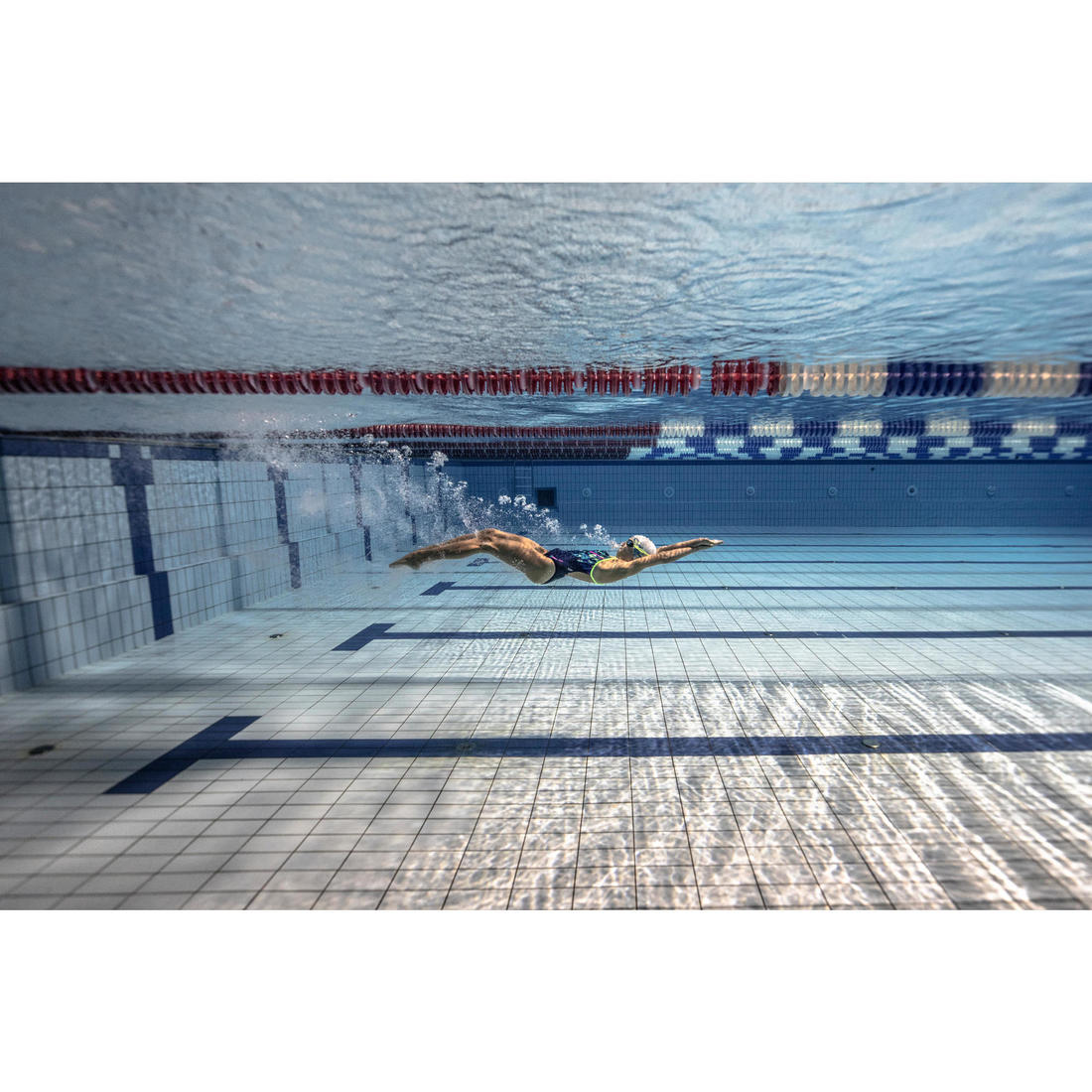 Maillot de bain de natation une pièce fille résistant chlore Lexa kali