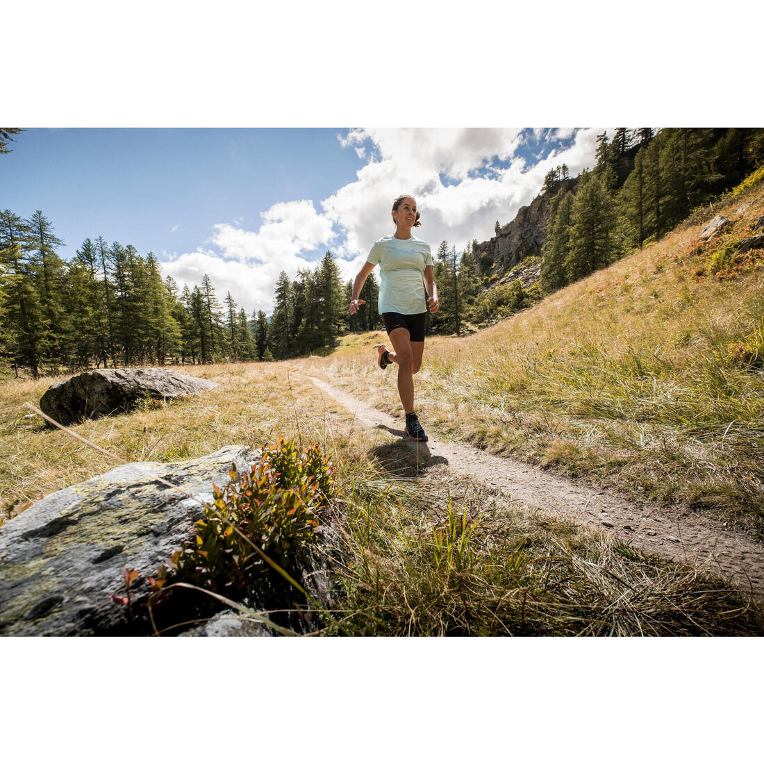 CUISSARD DE TRAIL RUNNING EMBOSS FEMME NOIR BRONZE