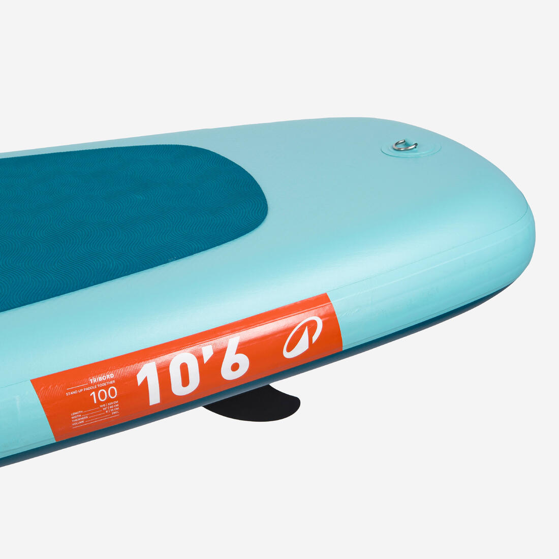 Pack Stand up paddle gonflable 10'6 ,1 ou 2 personnes (jusqu'à 130 kg)- 100 Bleu
