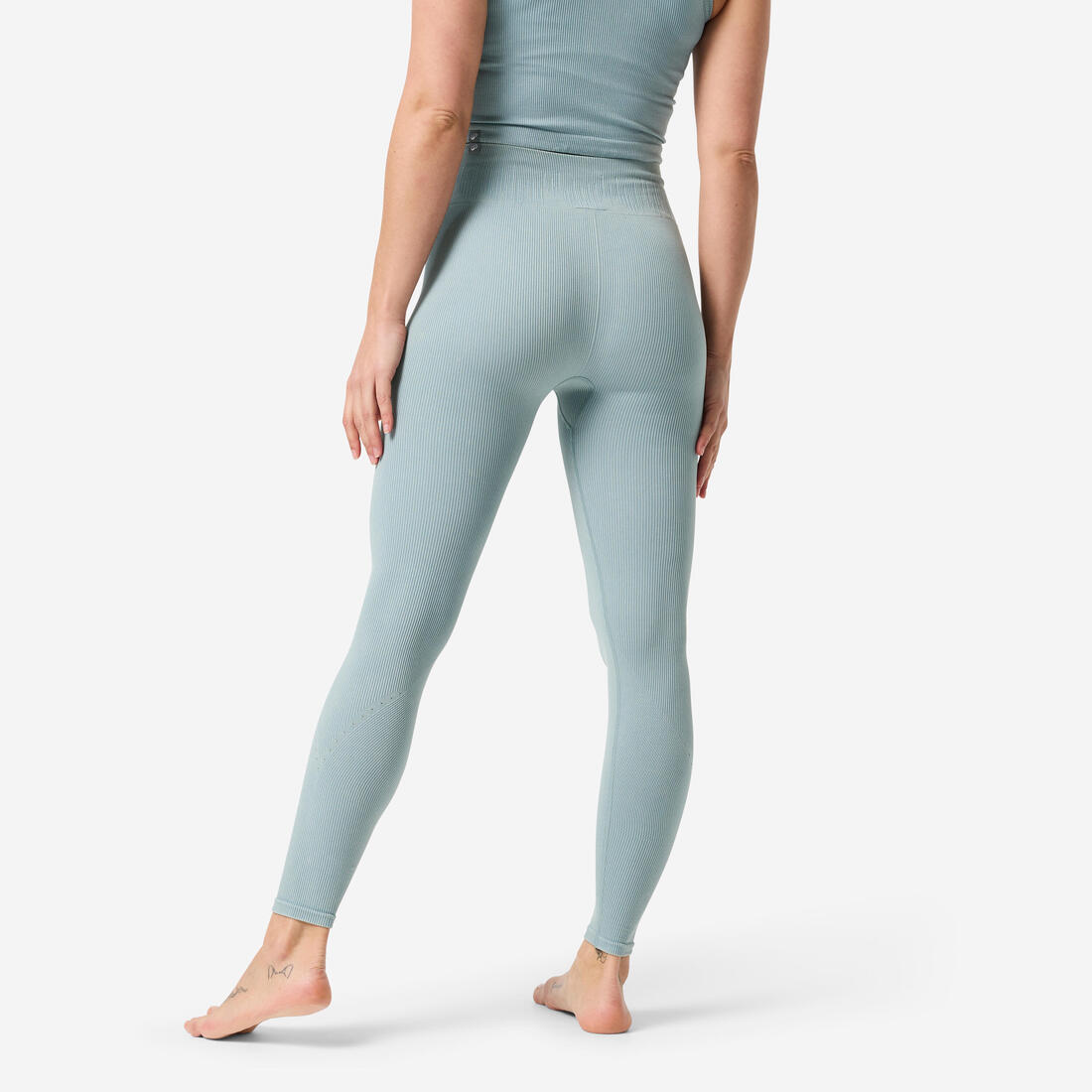 Legging de yoga et pilates sans couture et extensible femme