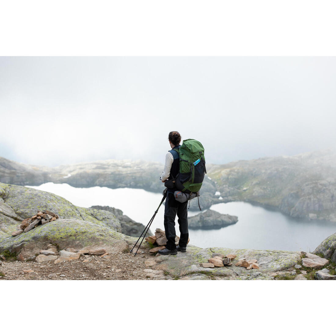 Pantalon modulable 2 en 1 et résistant de trek - MT500 - Homme