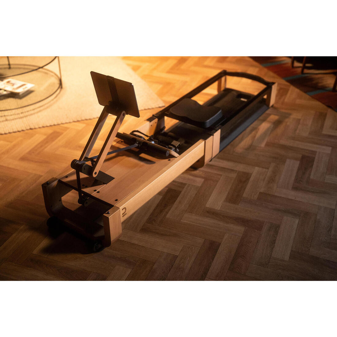 Rameur banc woodrower 3 en 1, auto-alimenté, connecté et garanti par Decathlon