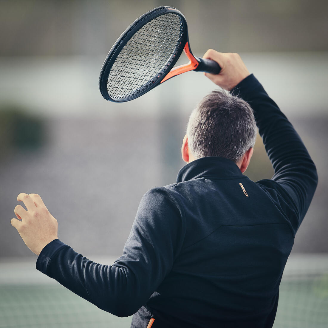 Veste de tennis Homme TJA 900 Noir